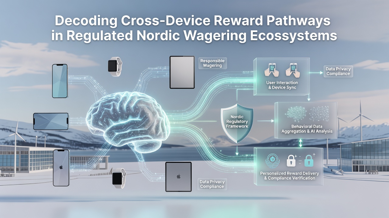 Technical architecture of reward synchronization between devices in regulated Nordic markets